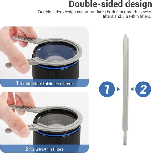 3 Packs Camera Lens Filter Wrench Kit, CPL UV ND Filter Removal Wrench Tool Set, Fit 37mm-52mm 55mm-72mm 77mm-95mm Lens Thread for Canon Nikon Sony Fujifilm Olympus Panasonic and Other Camera in Saudi Arabia