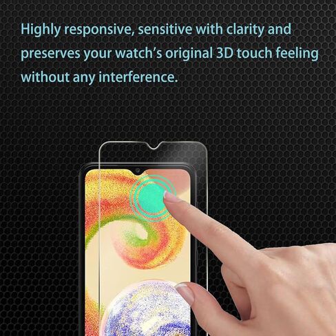 CHRINCY [4 عبوات] واقي شاشة للخصوصية مكون من عبوتين متوافق مع هاتف Galaxy A04 مع عبوتين من واقي عدسة الكاميرا، صلابة 9H، طبقة حماية من الزجاج المقوى المضاد للتجسس in Kuwait