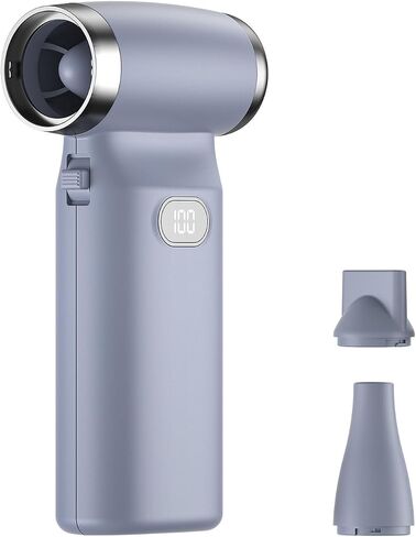Electric Compressed Air Dust Collector, 180000RPM Air Duster PC Cleaning Kit with Infinitely Adjustable, 6000mAh Rechargeable Wireless Air Blower for Automotive, Home Travel Turbo Fan in Saudi Arabia