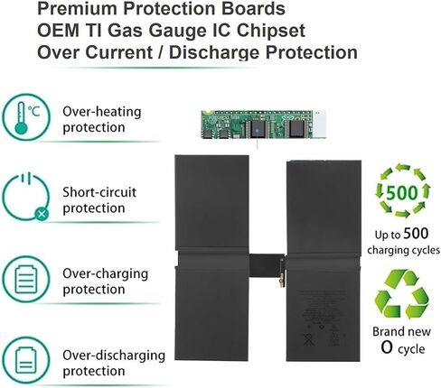 A2387 Battery for iPad Pro 12.9" 2021 (5th Gen) / 2022 (6th Gen) A2378 A2379 A2461 A2462 in Kuwait