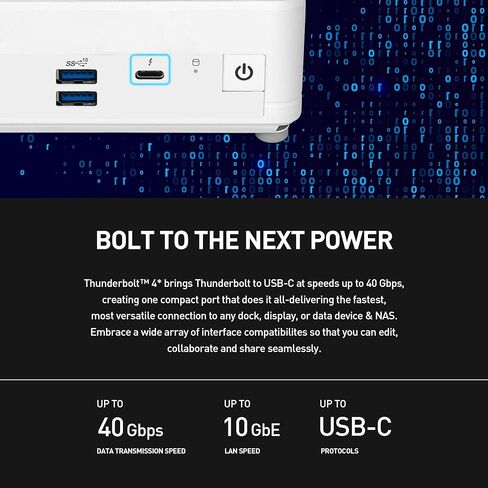 MSI Cubi 5 12M, 0.7L Mini PC, Intel Core i7-1255U, 16GB(8GB*2) Memory, 512GB SSD, WiFi 6, BT 5.2, Duel LAN, Thunderbolt Type C, Black, Windows 11 PRO/3Y Advanced Replacement (12M-027US): Cubi 5 (BLK) in Saudi Arabia