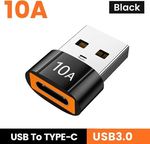 USB to USB C Adapter, 4 Pack USB C to USB Adapter USB A to USB C Adapter USB Type C Female to USB A Male Converter Replacement for Samsung S22 Ultra, S24 Plus Accessories in Saudi Arabia