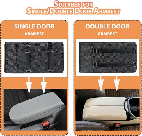 Center Console Dog Car Seat for Small Dogs Pets, Puppy Dog Booster Seat, Portable Pet Armrest Car Seat, Puppy Cat Car Seat with Adjustable Tether & Cushion in Saudi Arabia