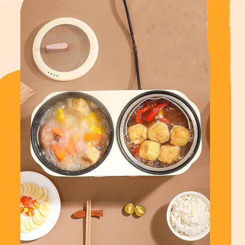 طباخ الأرز الكهربائي ببطانة مزدوجة، طباخ أرز منزلي منخفض السكر لوعاء التسخين، القلي السريع، الأرز الأبيض، العصيدة، طباخ أرز متكامل متعدد الوظائف، طباخ أرز منخفض الكربوهيدرات، bbh999 in Kuwait