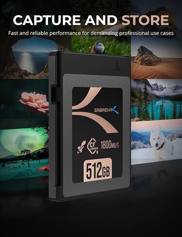سيبرينت بطاقة ذاكرة سي اف اكس برو 2 تيرابايت سي اف اكسبريس من النوع بي R1800MB/s W1700MB/s من روكيت (CF-XXIT-2TB) in Kuwait
