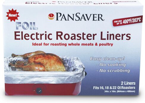 PanSaver Electric Roaster Liners, 1-pack (2 units) in Saudi Arabia