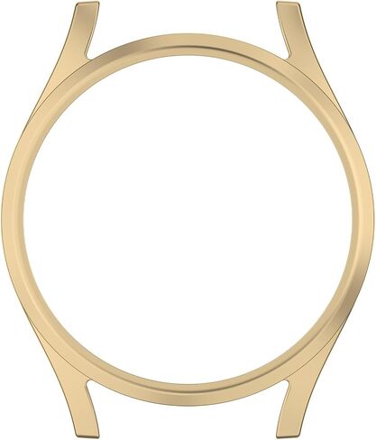 Compatible with Samsung Galaxy Watch 7 40mm Case, PC Bumper Resistant Protective Case Shell Cover for Samsung Galaxy Watch 7 40mm Accessories (Not for 44mm) (Gold) in Saudi Arabia