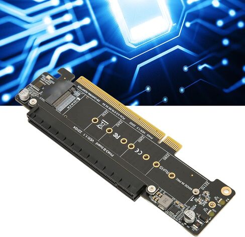 بطاقة توسيع PCIE X16، بطاقة توسيع وحدة التحكم M.2 NVMe، بطاقة توسيع منفصلة PCIE X16 إلى X8 X4 X4، تدعم PCIE4.0 متوافقة مع الإصدار 3.0 in Saudi Arabia