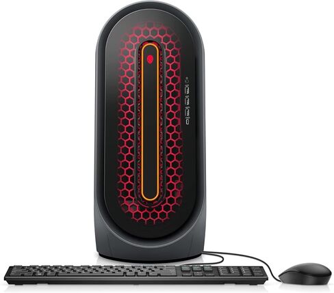 كمبيوتر Alienware Aurora R15 للألعاب (AMD Ryzen 7 7700X 8-Core، GeForce RTX 4070 Ti، ذاكرة الوصول العشوائي DDR5 سعة 64 جيجابايت، 2 تيرابايت PCIe SSD + 6 تيرابايت HDD (3.5)، WiFi 6E، BT 5.3، Win 11 Pro) مع لوحة مفاتيح وماوس وDockztorm مَركَز in Kuwait