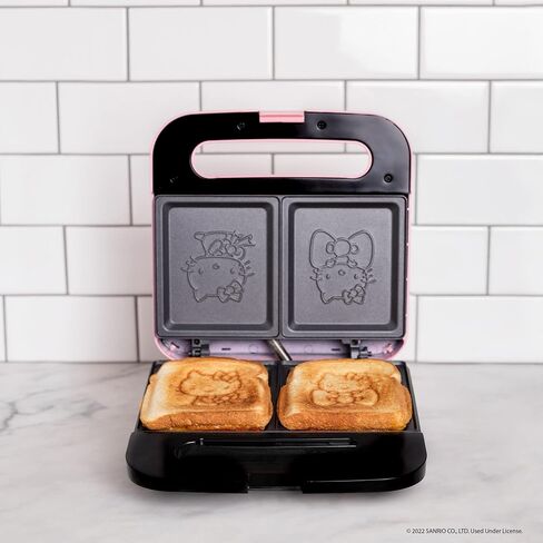 Uncanny Brands Pokemon Grilled Cheese Maker - Make Pokeball and Pikachu Sandwiches - Kitchen Appliance in Saudi Arabia