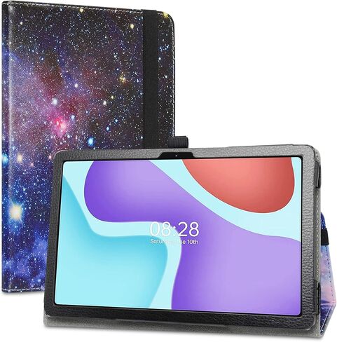 متوافق مع حافظة ALLDOCUBE iplay 50، غطاء حامل نحيف قابل للطي من جلد البولي يوريثان لجهاز ALLDOCUBE iplay 50 /iplay 50 pro اللوحي مقاس 10.36 بوصة (لا يناسب iplay 40 /iplay 40 pro)، أسود in Kuwait