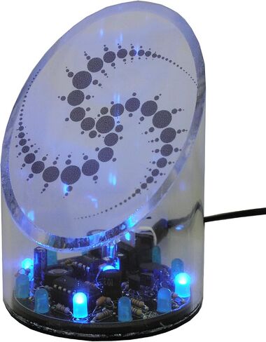 UFO Detector - Blue LEDs - Internal Magnetometer interfaced with microcontroller for 24 Hour/7 Days a Week Monitoring for Magnetic Anomalies That Have Been reported with Many UFO sightings. in Saudi Arabia