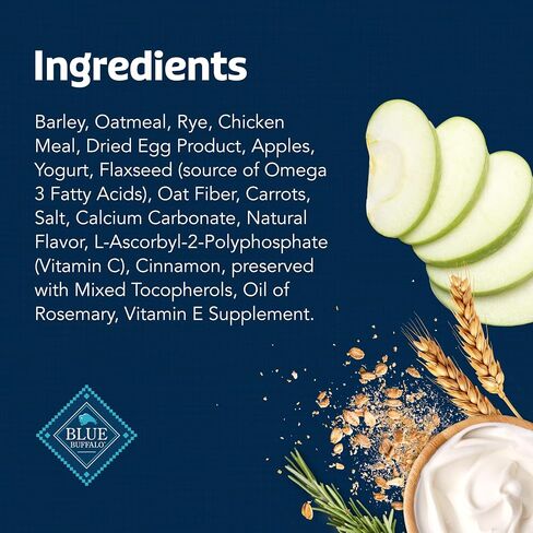 Blue Buffalo Health Bars Mini Crunchy Dog Biscuits, Oven-Baked with Natural Ingredients, Apples & Yogurt, 16-oz. Bag in Saudi Arabia