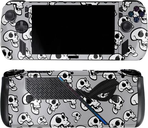 Skin Compatible with Asus ROG Ally X - Laughing Skulls - Premium 3M Vinyl Protective Wrap Decal Cover - Easy to Apply | Crafted in The USA by MightySkins in Saudi Arabia