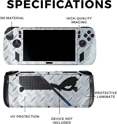 Skin Compatible with Asus ROG Ally X - Laughing Skulls - Premium 3M Vinyl Protective Wrap Decal Cover - Easy to Apply | Crafted in The USA by MightySkins in Saudi Arabia