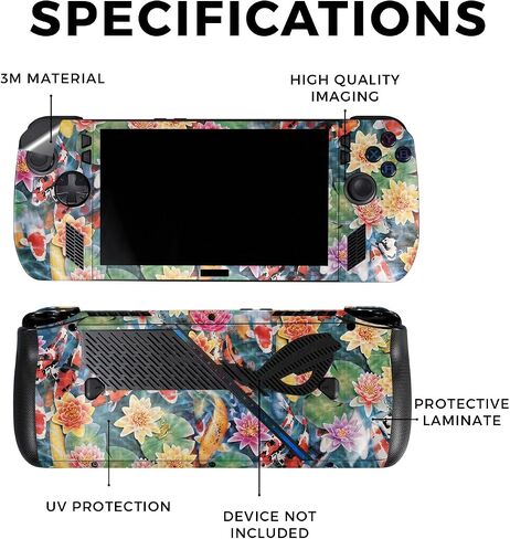 Skin Compatible with Asus ROG Ally X - Laughing Skulls - Premium 3M Vinyl Protective Wrap Decal Cover - Easy to Apply | Crafted in The USA by MightySkins in Saudi Arabia