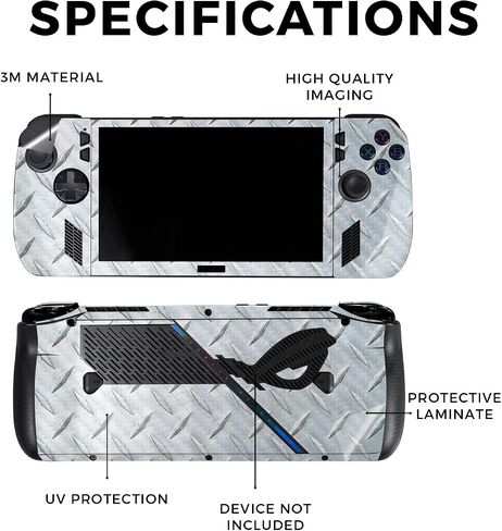 Skin Compatible with Asus ROG Ally X - Laughing Skulls - Premium 3M Vinyl Protective Wrap Decal Cover - Easy to Apply | Crafted in The USA by MightySkins in Saudi Arabia