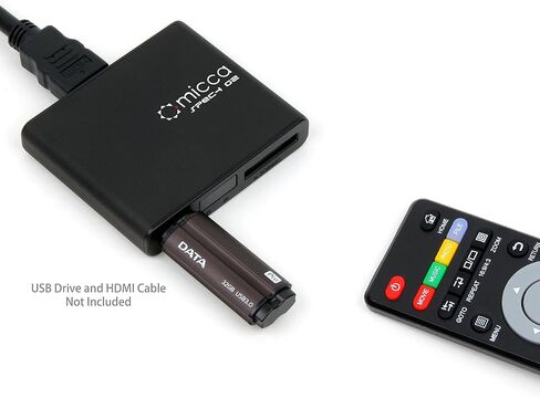 مشغل الوسائط الرقمية Micca G2 1080p عالي الدقة (مجدد معتمد) in Saudi Arabia
