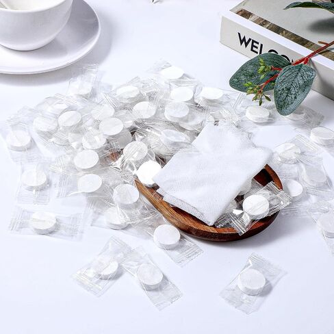 120pcs Compressed Towels Mini Disposable Towels for Travel,Cotton Coin Towels Portable Compact Towel Toilet Paper Tablets for Home Beauty and Outdoors Hiking in Saudi Arabia