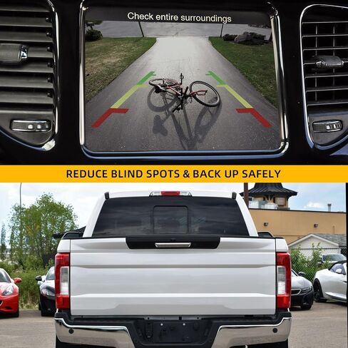 Dasbecan HC3Z-19G490-X Rear View Backup Camera Compatible with Ford F250 F350 Super Duty 2017 2018 2019 Parking Assist Reverse Camera Replaces HC3Z-19G490-E HC3Z-19G490-M HC3Z-19G490-T in Saudi Arabia