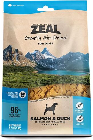 ZEAL Canada Air-Dried Turkey Recipe for Dogs - High Protein, Natural Superfoods, Nutrient Rich, No Fillers, Grain Free, Complete & Balanced (Turkey, 1 lb) in Saudi Arabia