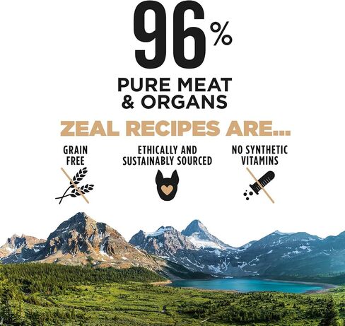 ZEAL Canada Air-Dried Turkey Recipe for Dogs - High Protein, Natural Superfoods, Nutrient Rich, No Fillers, Grain Free, Complete & Balanced (Turkey, 1 lb) in Saudi Arabia
