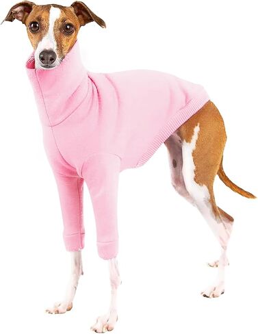 Dog Fleece Sweater Turtleneck Long Sleeve Pullover Sweatshirt Warm Puppy Clothes for Small Medium Dogs in Saudi Arabia
