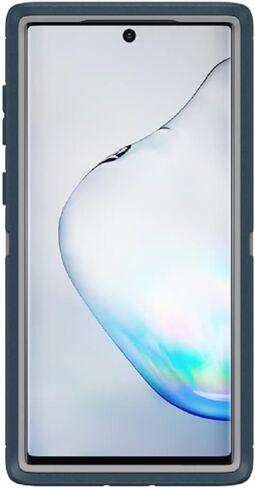 OtterBox Defender Series Case for Samsung Galaxy Note10 (Only) - Holster Clip Included - Microbial Defense Protection - Retail Packaging - Gone Fishin (Blue) in Saudi Arabia