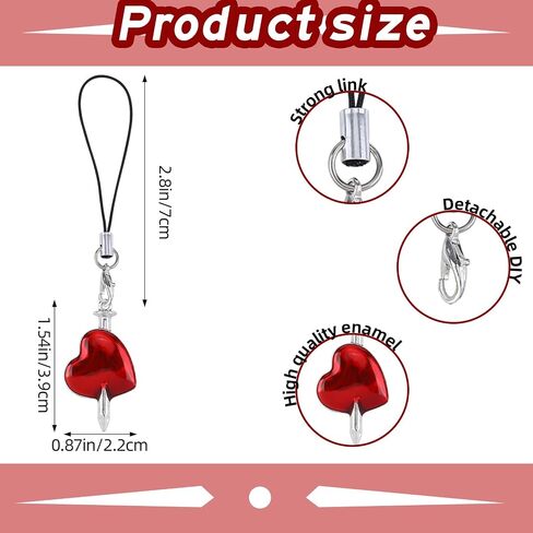 BEEFLYING سحر لطيف للهاتف المحمول، Kawaii Charms الأشرطة الجمالية Y2K الهاتف الخليوي المعلقات الملحقات لحقيبة الهاتف المفاتيح Airpods كاميرا المحفظة ديكور in Saudi Arabia