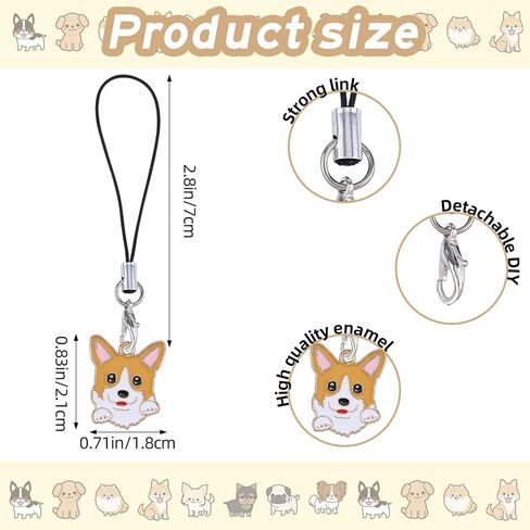 BEEFLYING سحر لطيف للهاتف المحمول، Kawaii Charms الأشرطة الجمالية Y2K الهاتف الخليوي المعلقات الملحقات لحقيبة الهاتف المفاتيح Airpods كاميرا المحفظة ديكور in Saudi Arabia