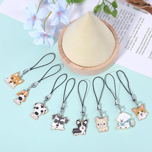 BEEFLYING سحر لطيف للهاتف المحمول، Kawaii Charms الأشرطة الجمالية Y2K الهاتف الخليوي المعلقات الملحقات لحقيبة الهاتف المفاتيح Airpods كاميرا المحفظة ديكور in Saudi Arabia