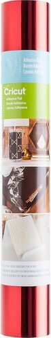 Cricut 2003648 Adhesive Metallic Foil 12"X48"-Red, 12" x 48" in Saudi Arabia