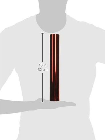 Cricut 2003648 Adhesive Metallic Foil 12"X48"-Red, 12" x 48" in Saudi Arabia