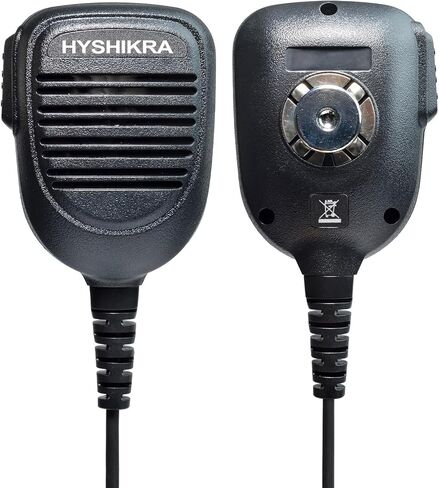 Heavy Duty Speaker Microphone, Remote Mic with Round Knob and Two Versions Microphone Bracket for BaoFeng BF-888S UV5R Retevis RT22 RT27 RT15 RT19 Kenwood Two Way Radio (K-1 Type Connector) in Saudi Arabia