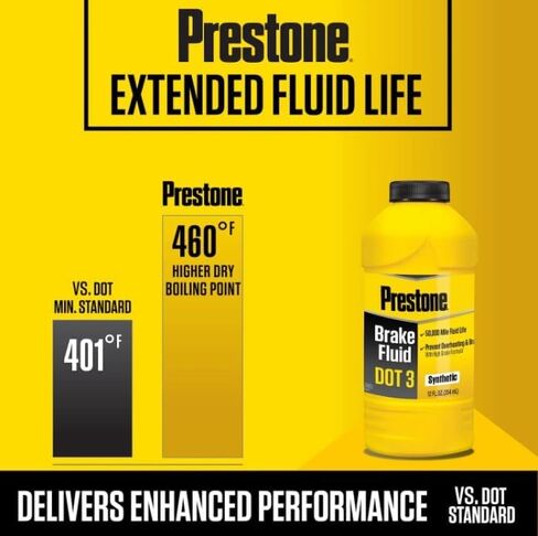 Prestone AS401 DOT 3 Synthetic Brake Fluid - 32 oz. in Saudi Arabia