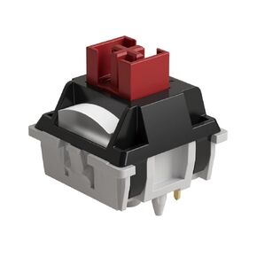 Akko Dracula Linear Keyboard Switch with Condenser for Backlit Mechanical Gaming Keyboard, 5-Pin 35gf Pre-Lubed Switches with Standard MX Structure (45pcs)