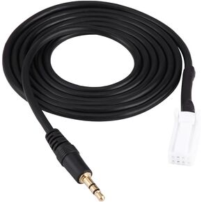 Car AUX Audio Cable，Audio AUX Input Cable Adapter 8pin Plug 3.5mm Jack Fit for Suzuki Swift Vitra Jimny
