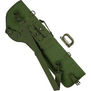 IronSeals 28 inch Tactical Rifle Scabbard Gun Holster Rifle Sling Case Bag Molle Bag for Shotgun Hunting
