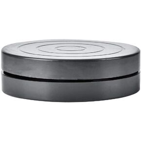 Clay Turntable, 11.5/17.8cm Hand-Made Craft Clay Plastic Turntable Ceramic Pottery Sculpture Tool Accessories Diameter Sculpting Plastic Construction Turntable Wheel (11.5cm)