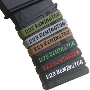 12 Pack Magsaddle .223 Remington Magazine Marking Bands .223 Caliber Identification Holster Accessories