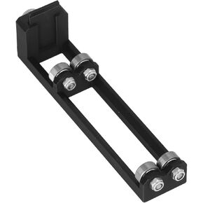 Pwshymi Inspector, Pla Steel Black Archery Straightness Detector, Used for Archery Straightness, Works with Most Types of Arrows Archery Tools Archery Bow Maintenance Accessories