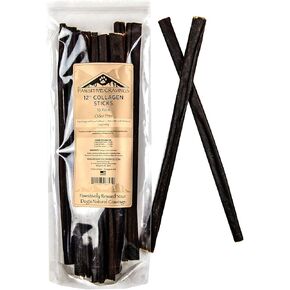Collagen Sticks - 12 Inch Beef Collagen Sticks for Dogs - Collagen Chews for Dogs - Long Lasting Collagen Sticks for Small Dogs - Supports Healthy Joints, Skin & Coat - Pack of 10