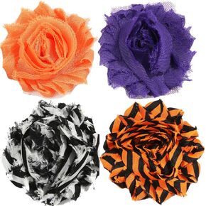 BoomBone Halloween Dog Collar Flowers Accessory,Flower Charms Sliders for Holiday Dog Collars