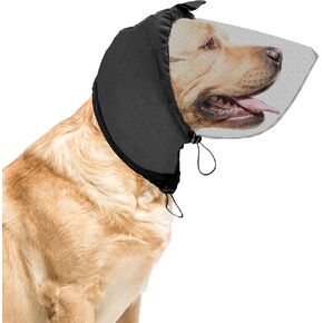 Field Guard Dog Head Net Mesh Protector Dog Face Guard