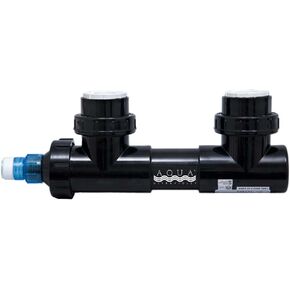 Aqua Ultraviolet AAV00030 15-watt UV Sterilizer for Aquarium, 3/4-Inch, Black