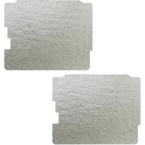 2 Pcs 5304462314 Microwave WaveGuide Mica Cover Replacement 3-1/2 x 4-2/5 Inches, Compatible with Frigidaire Electrolux Microwaves AP4299319, 1261462, 5304478947, PS1993100, 75304462314, 75304478947