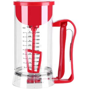 Batter Mixer, Battery Powered Batter Mixer Dispenser, for Baking Cupcakes