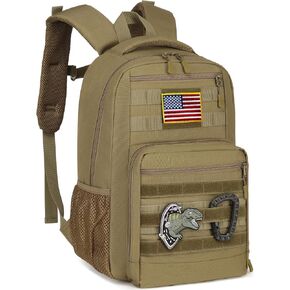 Kids tactical Backpack for Boys School Bag 20L mini Children Backpack for Outdoor Camping Travel (Black CM) in Saudi Arabia