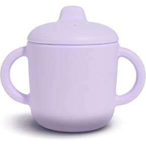 Sippy Cups for Baby 6 Months+,Silicone Sippy Cups Leak Proof 5oz,Microwavable Sippy Cups for 1+ year old (Gray)