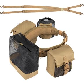 KEMIMOTO Dove Belt for Bird Hunting Shell Pouch for Duck Hunting with Shoulder Strap Pigeon Hunting Belt